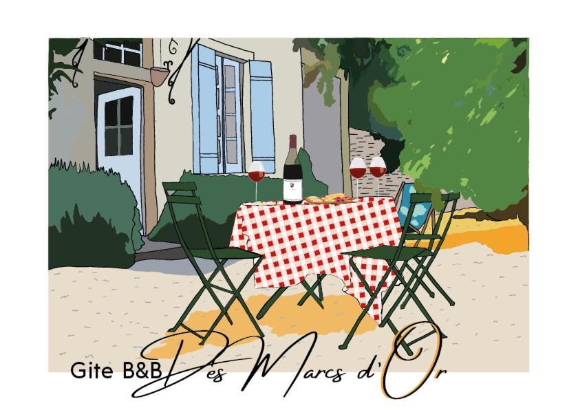 ディジョン L'Etape Des Marcs D'Or Bed & Breakfast エクステリア 写真